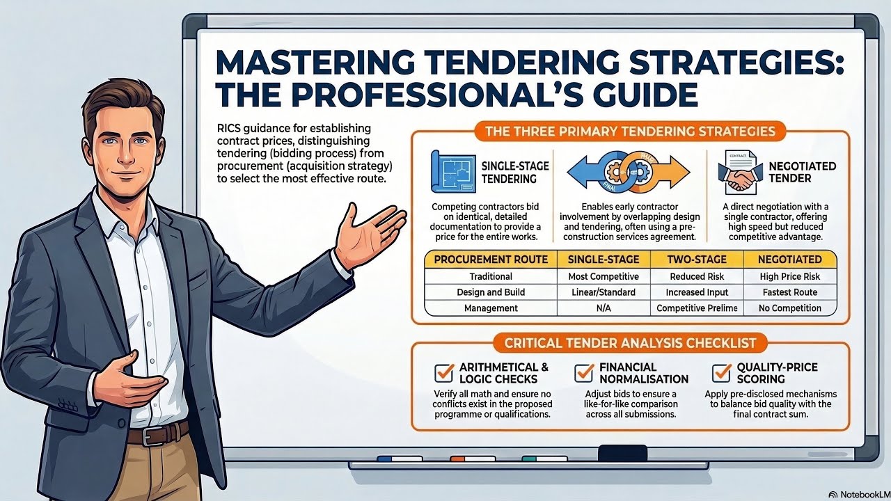 PODCAST: Tendering Strategies | RICS Professional Guidance