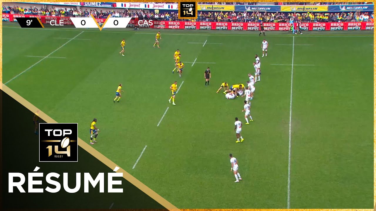 TOP 14 Saison 2023 2024 J24 - Résumé ASM Clermont - Castres Olympique