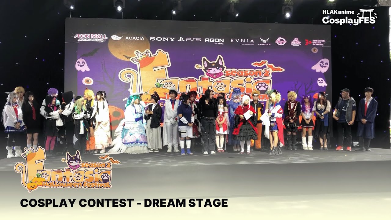 COSPLAY CONTEST - DREAM STAGE | FANTASIA S2 - HALLOWEEN FESTIVAL | CosplayFES