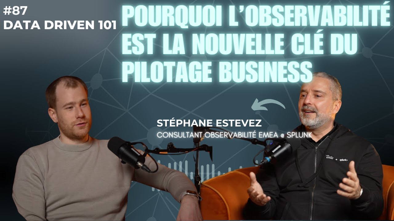 Pourquoi l’observabilité est la nouvelle clé du pilotage business Stéphane Estevez consultant@Splunk
