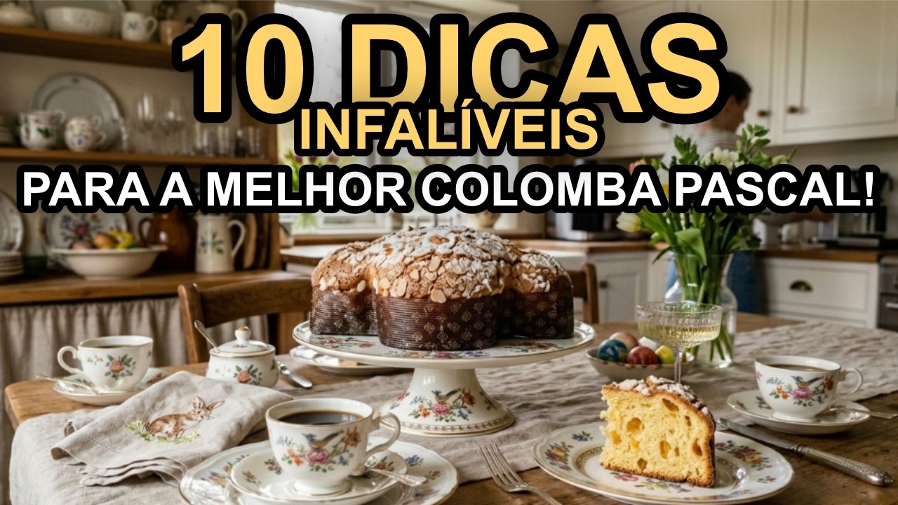 10 Dicas Infalíveis para a Melhor Colomba Pascal!