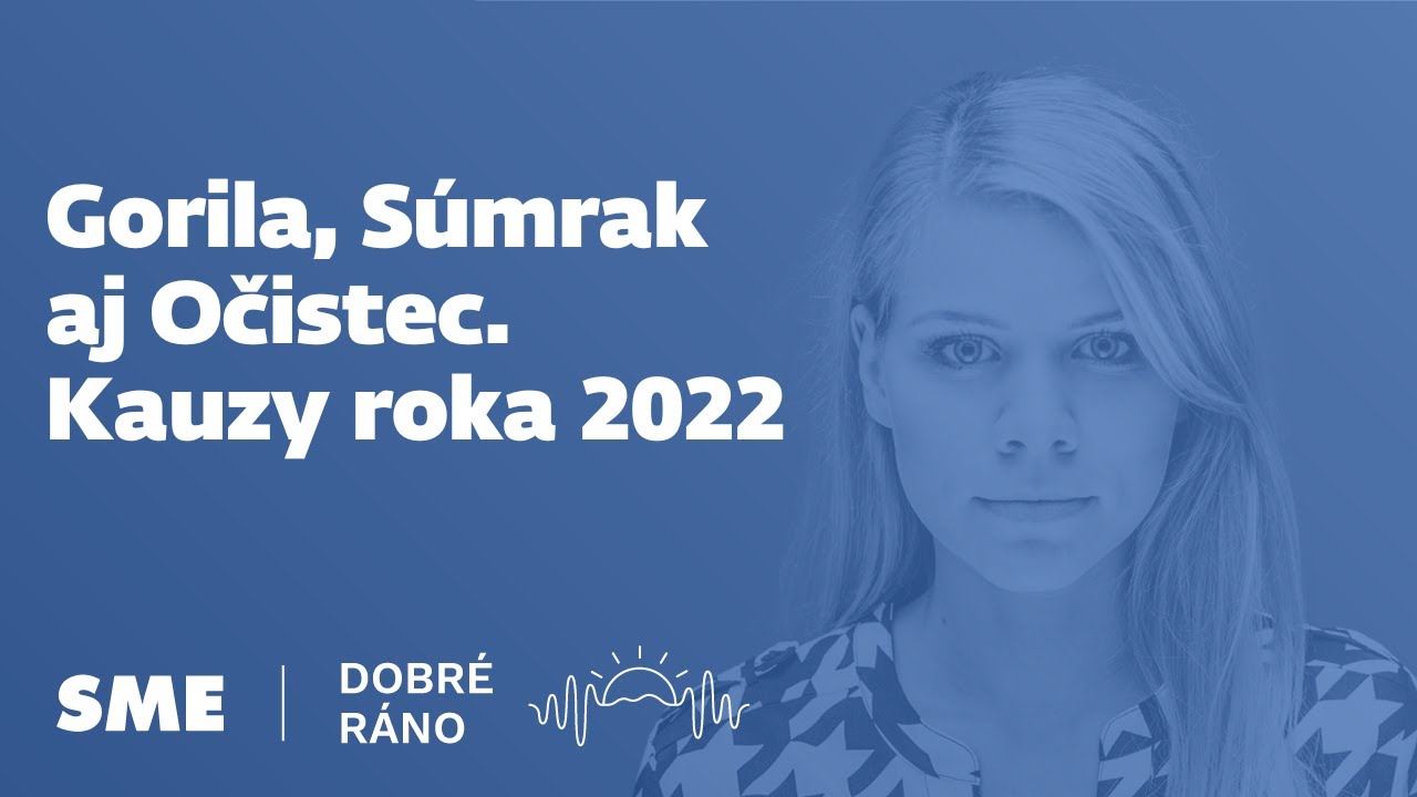 Dobr&eacute; r&aacute;no: Gorila, S&uacute;mrak aj Očistec. Kauzy roka 2022 (28.12.2022)