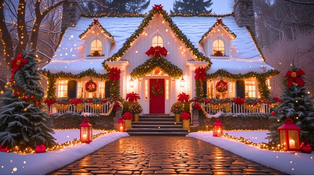  The Most Beautiful Christmas Cottage Tour 🎄✨ Victorian & Shabby Chic Dream Home