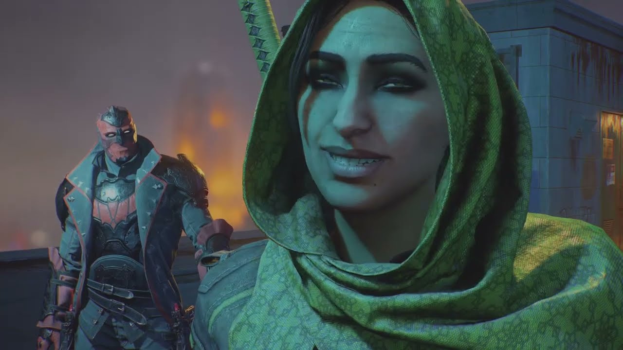 Gotham Knights Moments | Medieval Red Hood meets a Talon