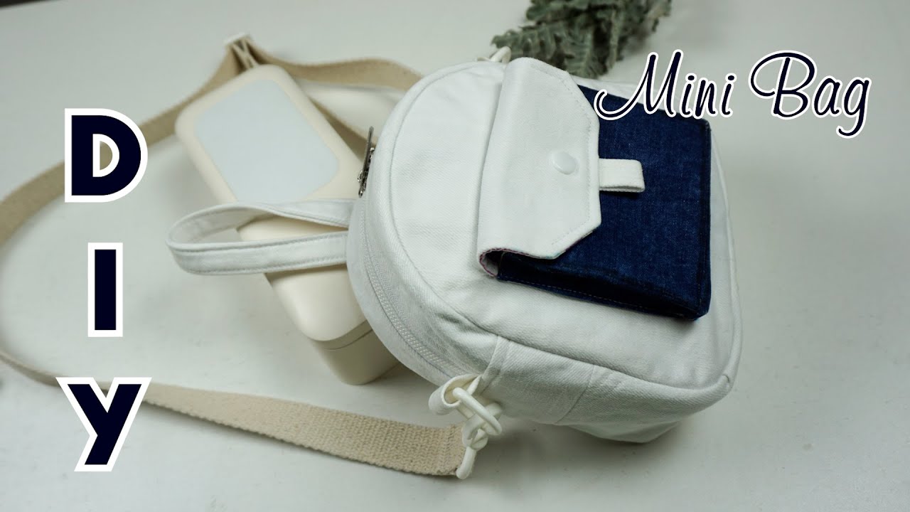 DIY#45| Easy way to sew a small bag for beginner