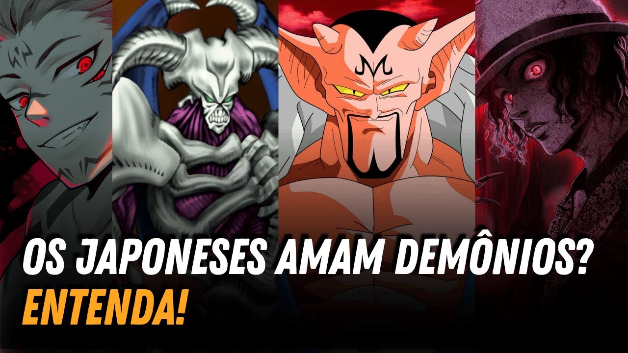 Motivo pelos quais há TANTOS DEMÔNIOS em OBRAS JAPONESAS