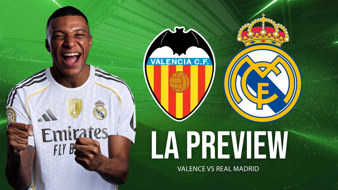 🇪🇸🏆 VALENCE - REAL MADRID : MBAPPÉ À GAUCHE ? / INFOS, ABSENTS, COMPOS ET PRONOS !