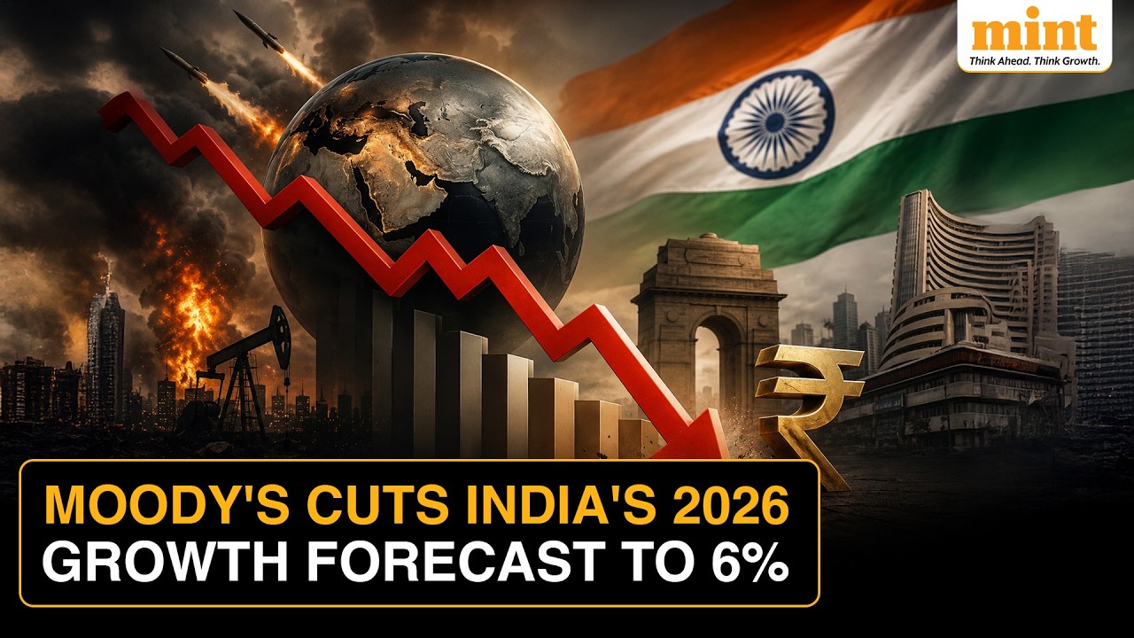 Moody's Slashes India's Growth Forecast To 6% Amid Ongoing West Asia Crisis | Explained