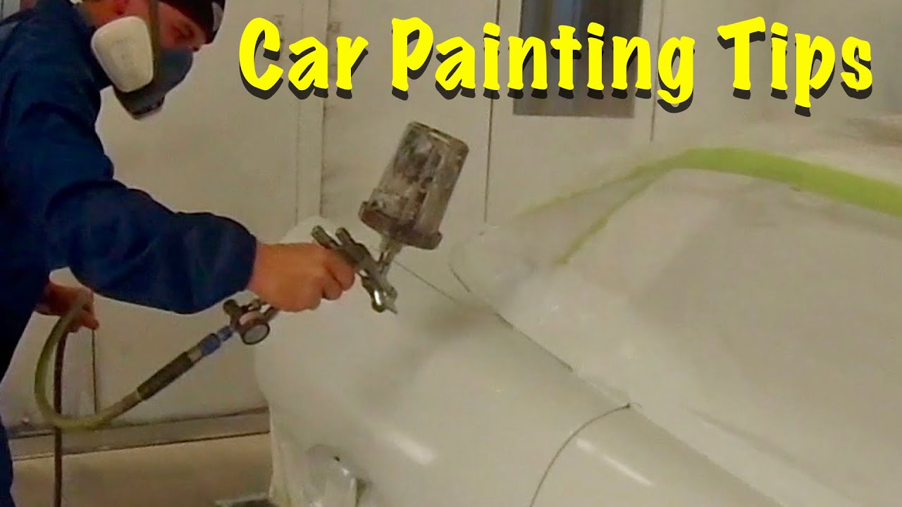 How To Spray Car Start to Finish ( Sealer, Base, Clear) Tips