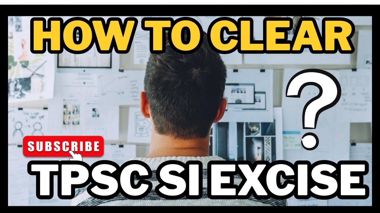HOW TO CLEAR TPSC SUB INSPECTOR OF EXCISE EXAM IN 2026?  | #jrbt #tpsc