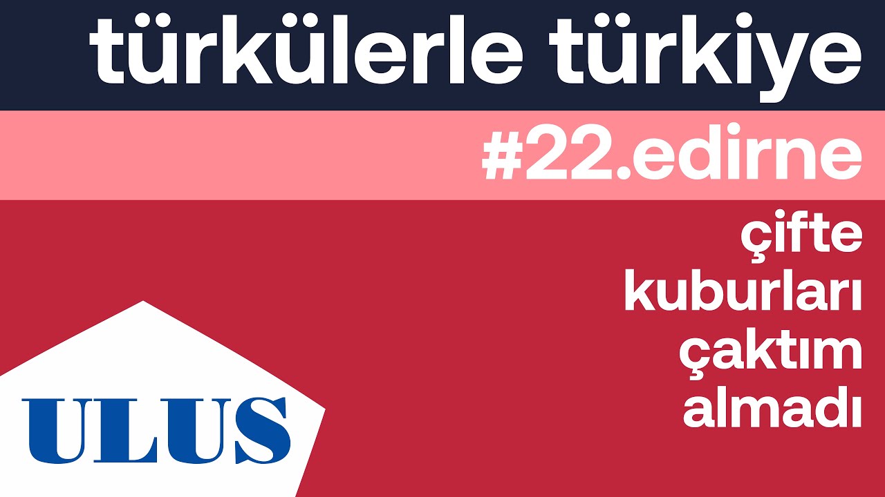TTK - Çifte Kuburları Çaktım Almadı | Edirne Türküleri