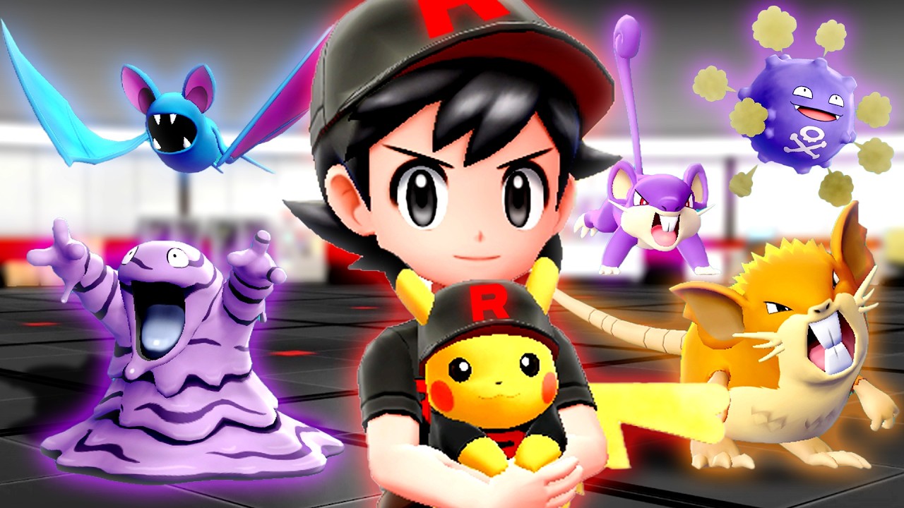 Eine Pokémon Nuzlocke, aber ich bin ein TEAM ROCKET RÜPEL!