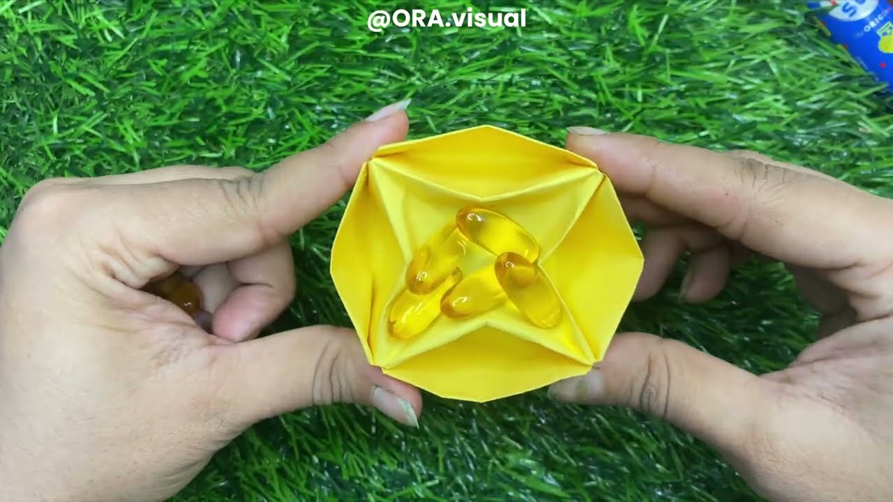 DIY Paper Box Step by Step | Useful Origami Craft#diy #asmr #craft #shorts #origami #papercraft 