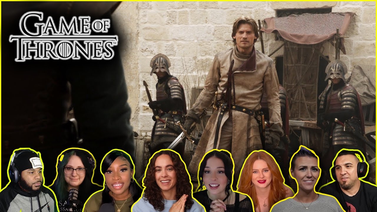 Reactors Reactions to NED STARK FIGHTS JAMIE LANNISTER | Game of Thrones 1x5 'The Wolf and the Lion'