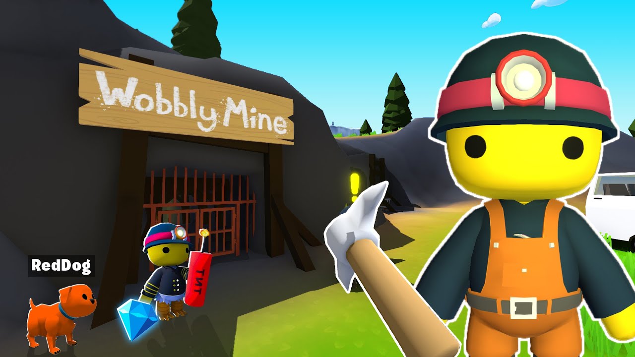 TRAVAIL À LA MINE & ACHATS D'ANIMAUX 😍 (Wobbly Life #6)