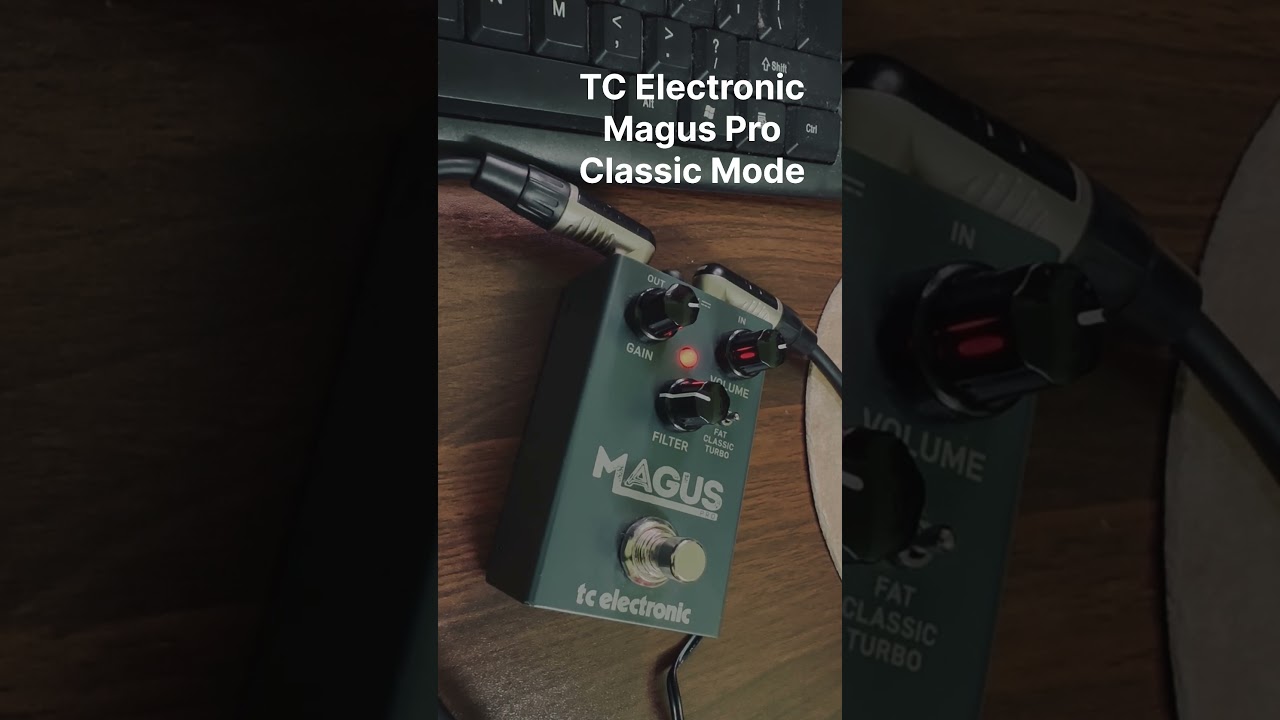 TC Electronic Magus Pro Classic Mode (No Talking)