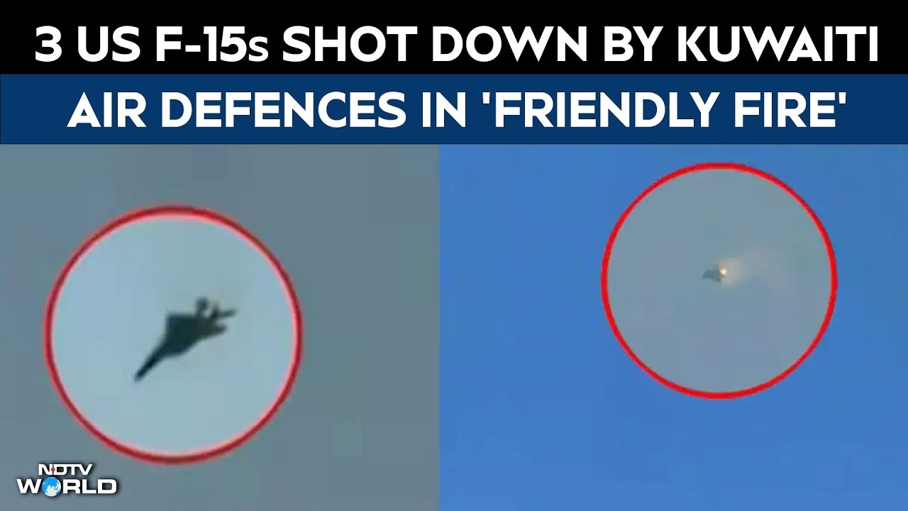 F15 Crash News | 3 US F-15 Jets Shot Down By Kuwaiti Air Defences In 'Friendly Fire' Incident: US