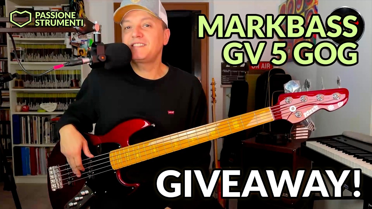 Markbass GV 5 GOG: il basso gospel firmato Andrew Gouche | Giveaway