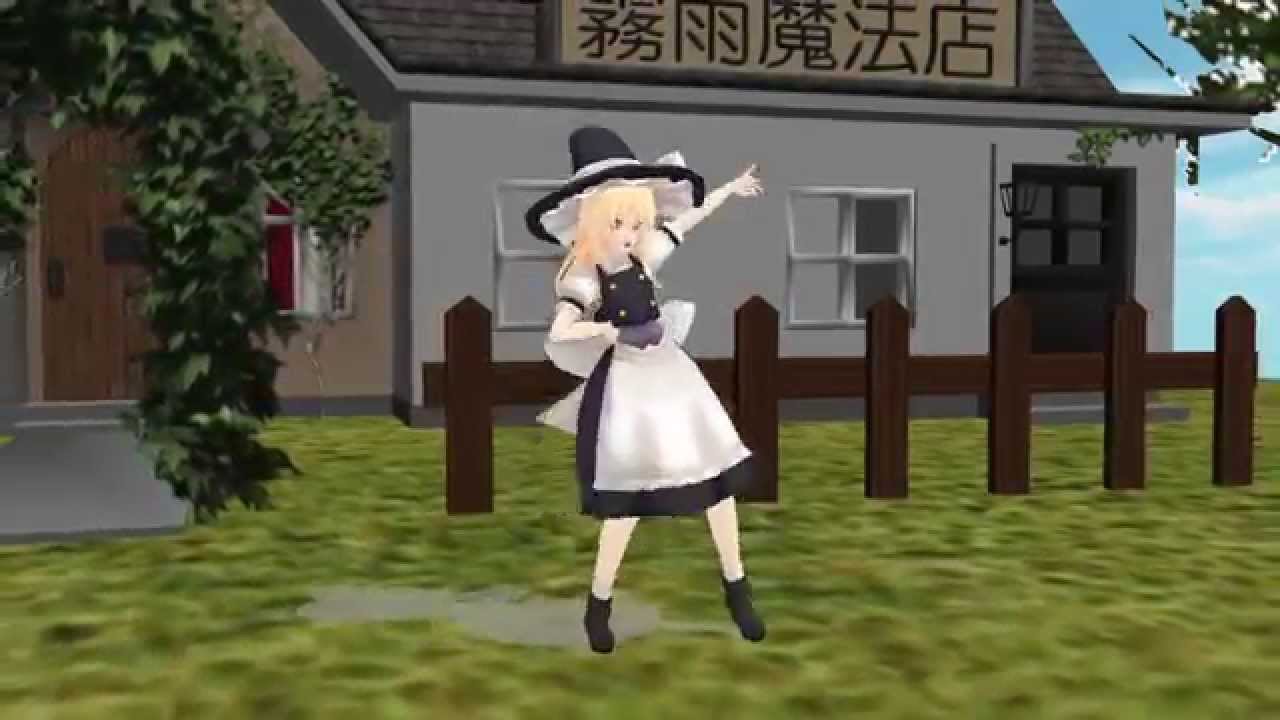【東方MMD】東方キャラでハッピーシンセサイザ