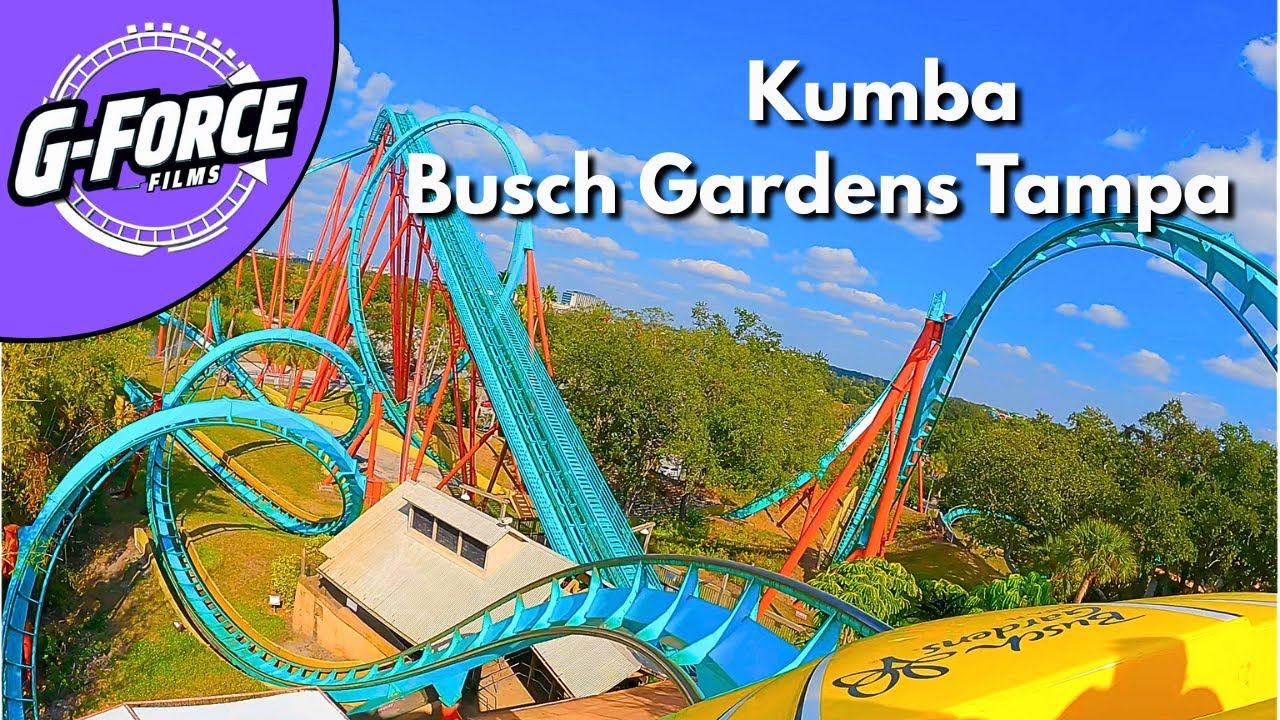 Kumba front seat POV, Busch Gardens Tampa