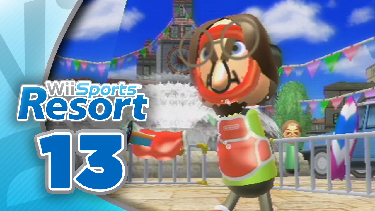 Wii Sports Resort: Part 13 | Swordplay - Speed Slice (4-Player)
