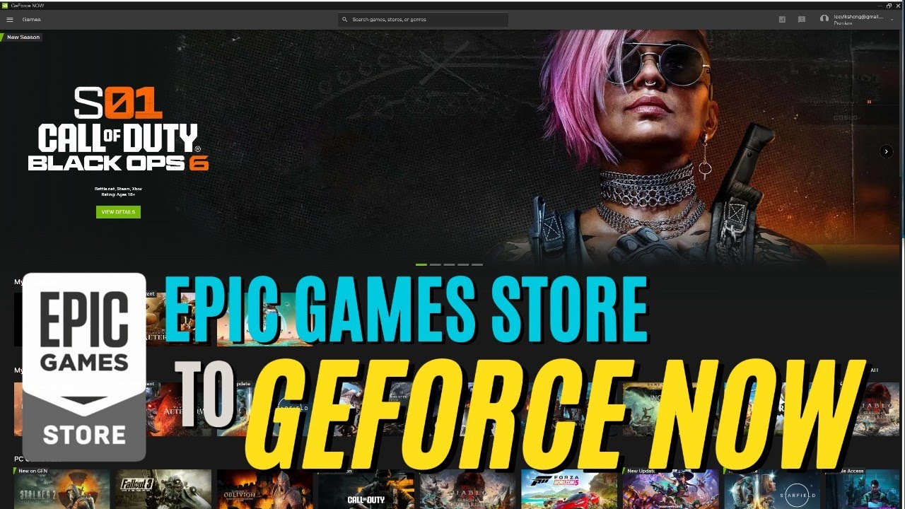 How to Actually Play Games from Epic Games Store in GeForce NOW! A Short Video.
