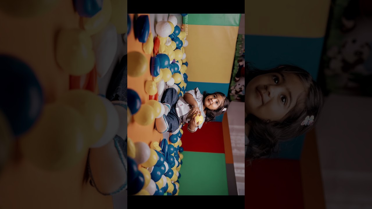 Aadhya’s First Birthday BTS 💖 | Pool • Gym • Library Photoshoot by Mouli Studios