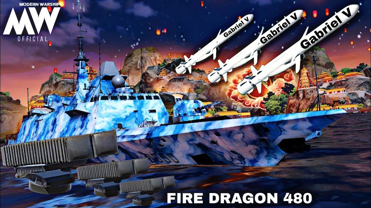 Fire Dragon 480 with Gabriel V Deadliest Combo🔥Aquitaine Alpha Gameplay - Modern Warships