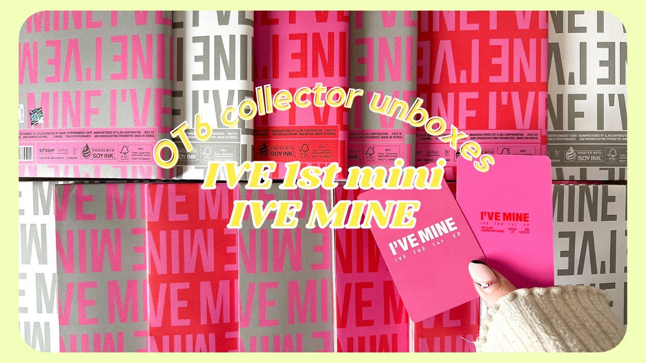 ✰ MASSIVE IVE 'I'VE MINE' UNBOXING ✰ Either Way, Off The Record, Baddie & Loved IVE versions !