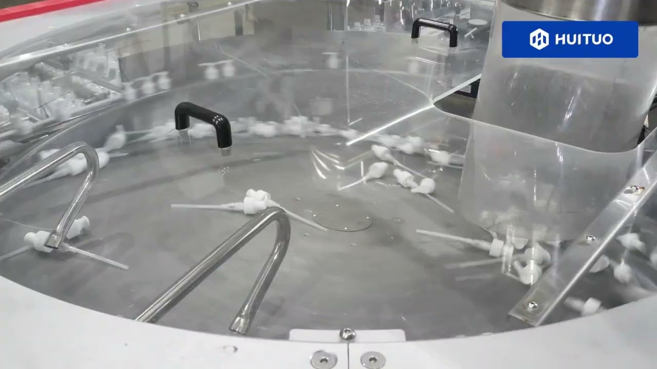 Hand wash liquid detergent filling and capping machine