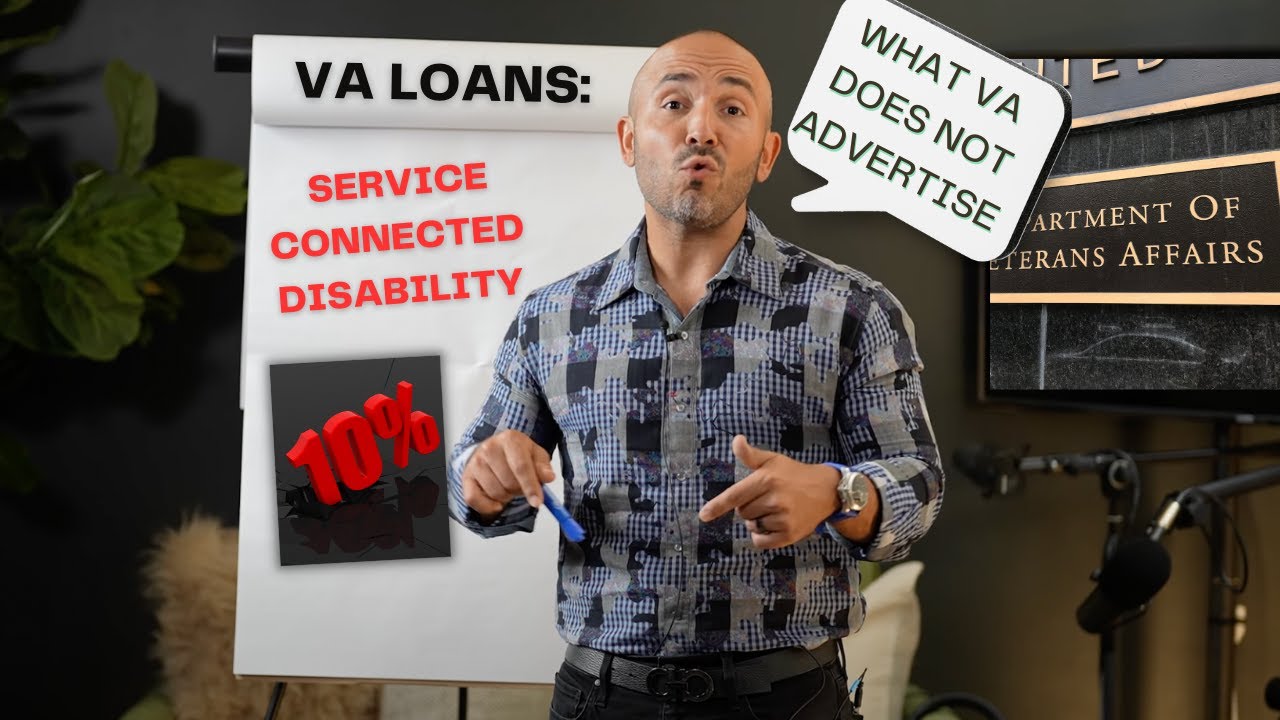 How VA Service Connected Disability Saves YOU Money on a VA Loan!!