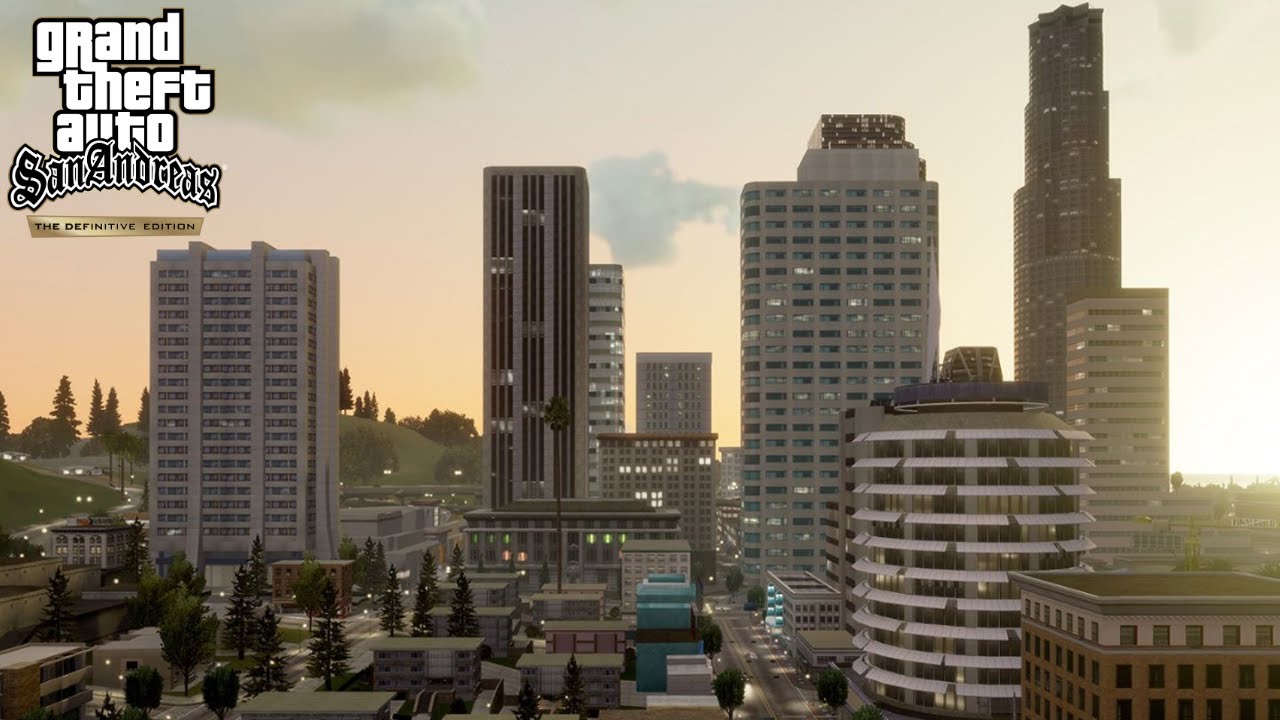 Just Another Free Roam with Definitive CJ Throughout San Andreas