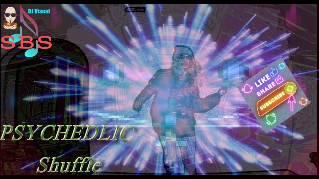 Calming Creations -Psychedelic Shuffle Dance- DJ Visual 2022