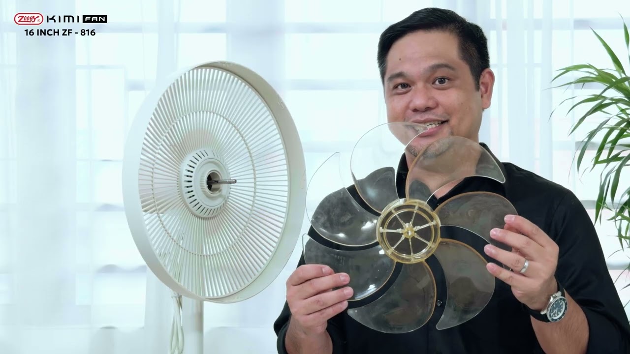 Zooey Kimi Fan Assembly Video 16 Inch