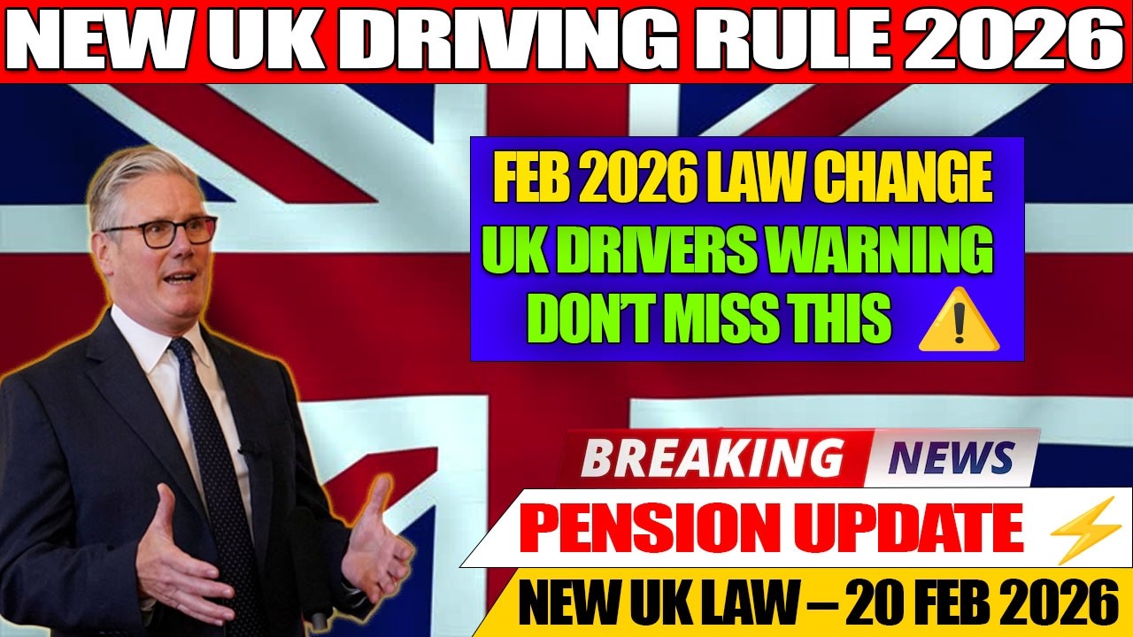 🚨🇬🇧 FEB 2026 UK Driving Law Update &ndash; New Mandatory Item Rule Every Driver Must Know!