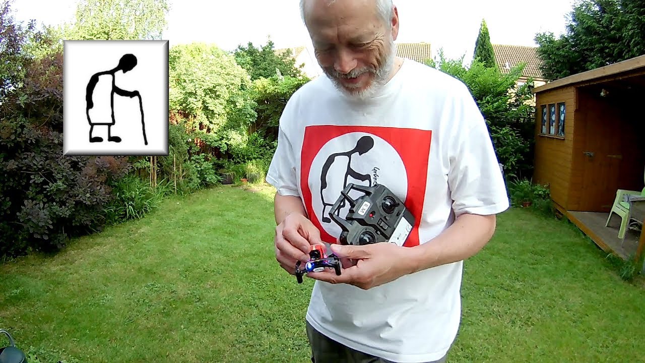 Warm evening practising flying the iDrone DIY Drone