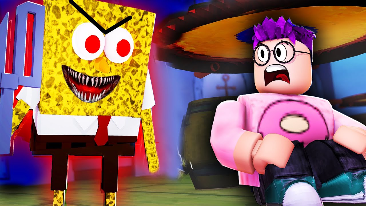 Сможешь ли ты победить ROBLOX SPONGE!? (СТРАШНАЯ ИГРА)