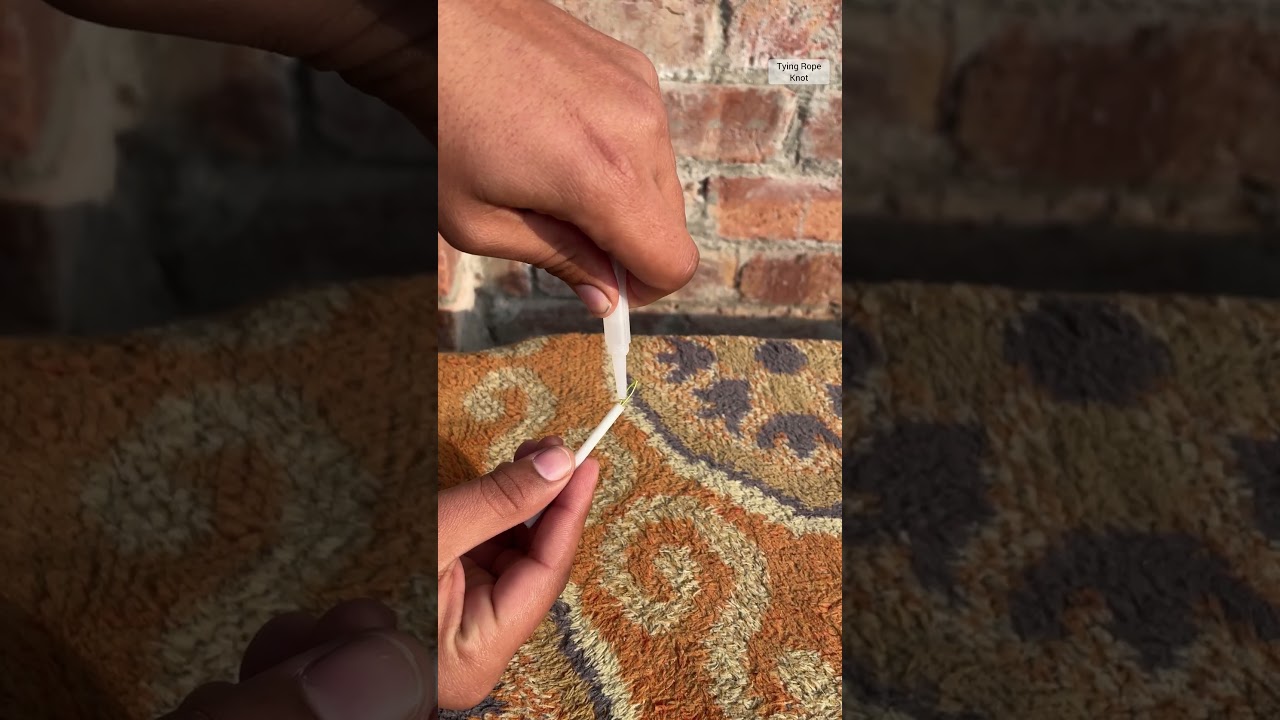 How to put a Thread into a Needle Easily! 