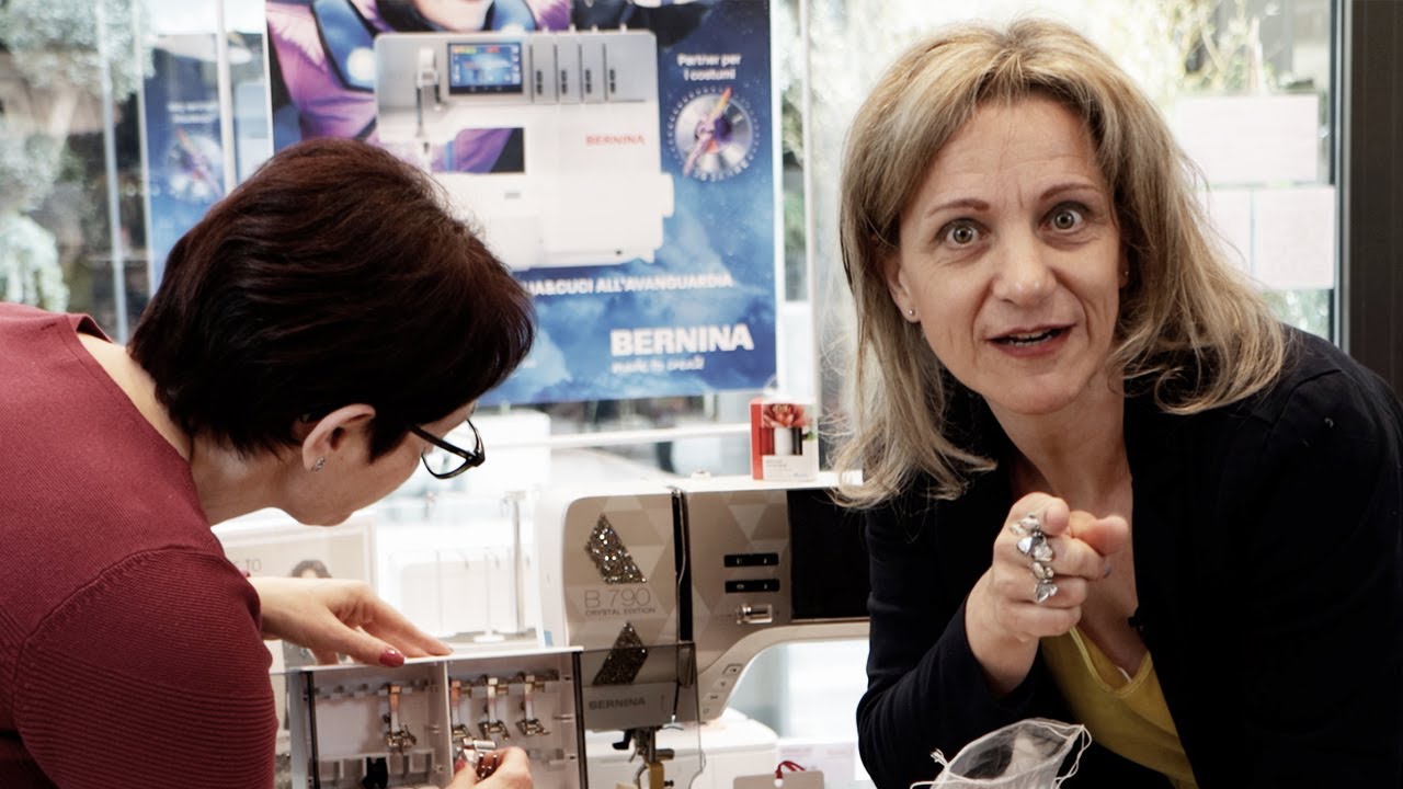 unboxing macchina da cucire - bernina 790 crystal edition