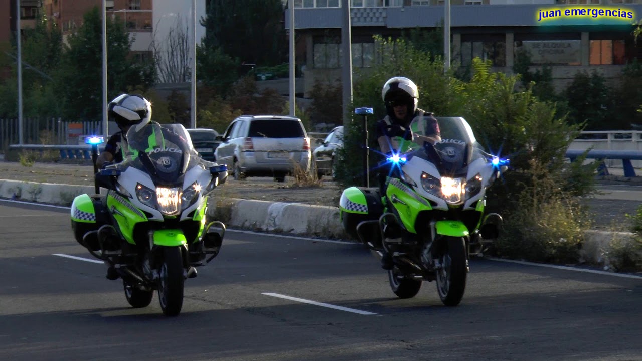 Guardia Civil , Policia Nacional y  Municipal de Madrid en la Vuelta a España 2017