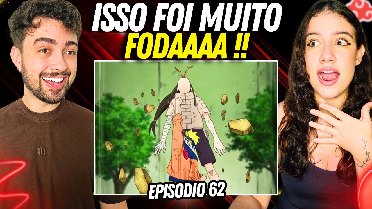 Ela não Imaginava esse Final! Naruto vs Neji - Naruto Ep 62 React