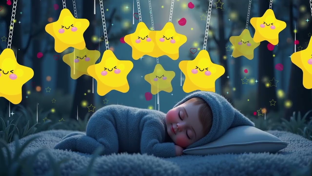 Baby Sleep Music ♫ Overcome Insomnia ♥ Mozart Brahms Lullaby - Sleep Instantly Within 3 Minutes
