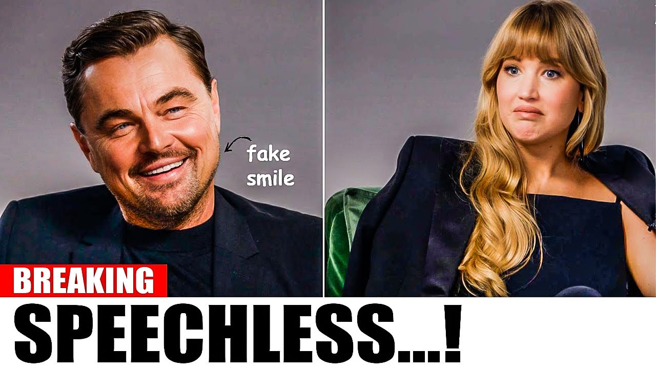 Leonardo DiCaprio LEFT SPEECHLESS by Jennifer Lawrence!