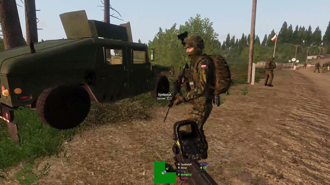 Arma3Coop - Niespokojna Granica - Gazela jako Medyk