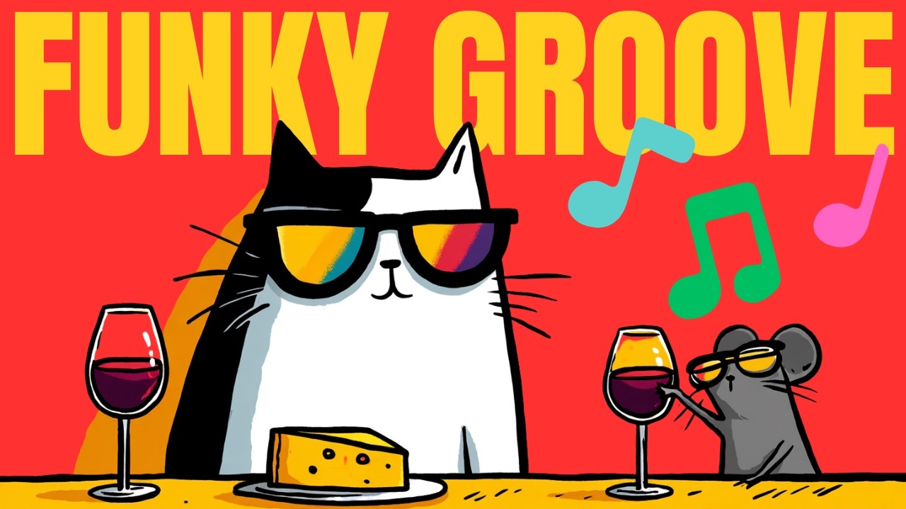 Funky Groove 🍷 When the Cat and Mouse Finally Make Peace