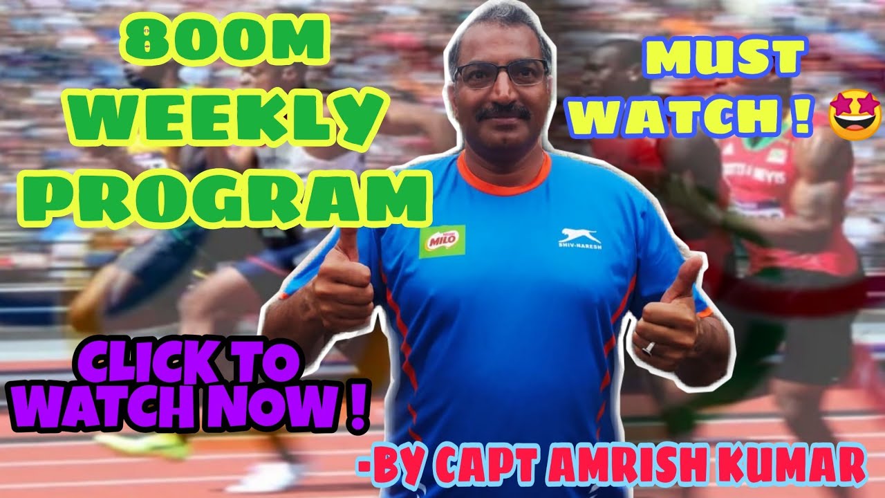 800m workout weekly training program all Athletes | 800m workout in hindi | 800m running tips | 800m
