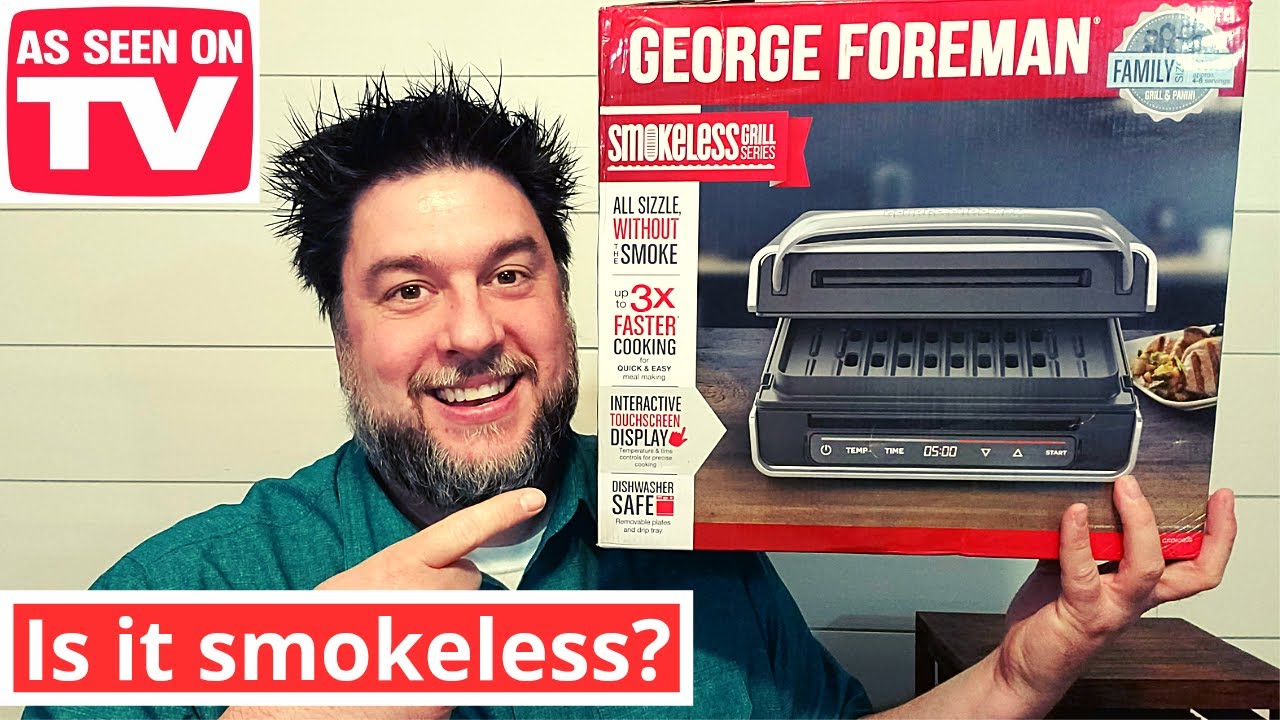 George Foreman smokeless contact grill review. #georgeforemangrill [271]