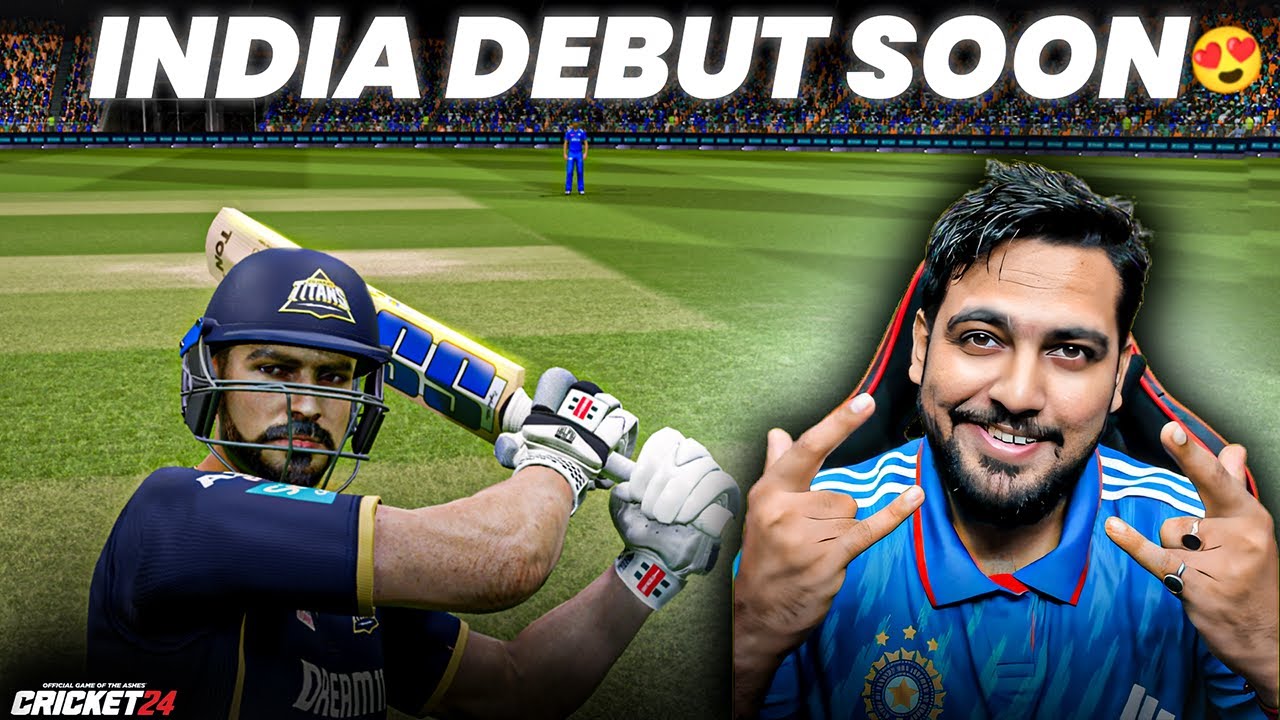 Finally India Team Selection 😍 & Best IPL Performance! Cricket 24 My Career Mode #37 | RtxVivek
