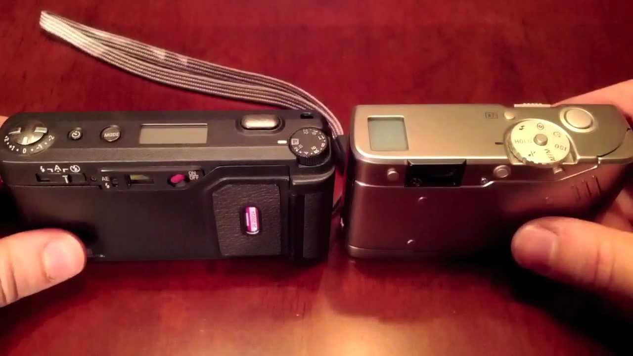Comparing Ricoh GR1 to Minolta TC-1