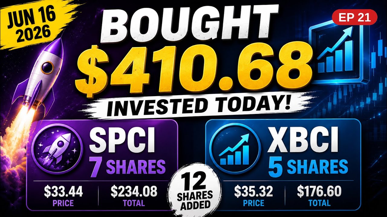 Куплены SPCI и XBCI &mdash; инвестировано $410,68 + Обновление портфеля | Эпизод 21 | Проект 7 ETF